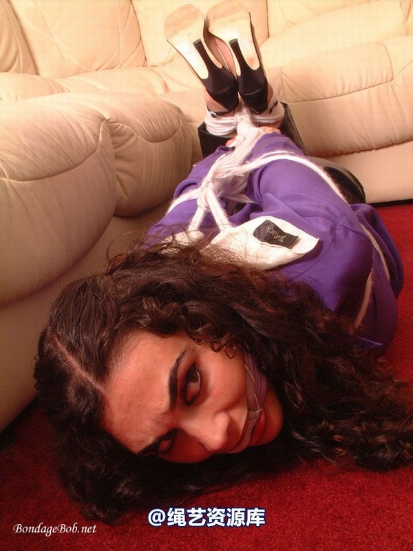 bondagebob - Robyn Leather pant hogtie 第 46 张图片