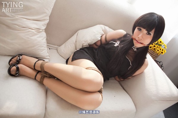 禁忌摄影 - No.097 Chinese Dress & Gag 1 - Yuko 第 20 张图片