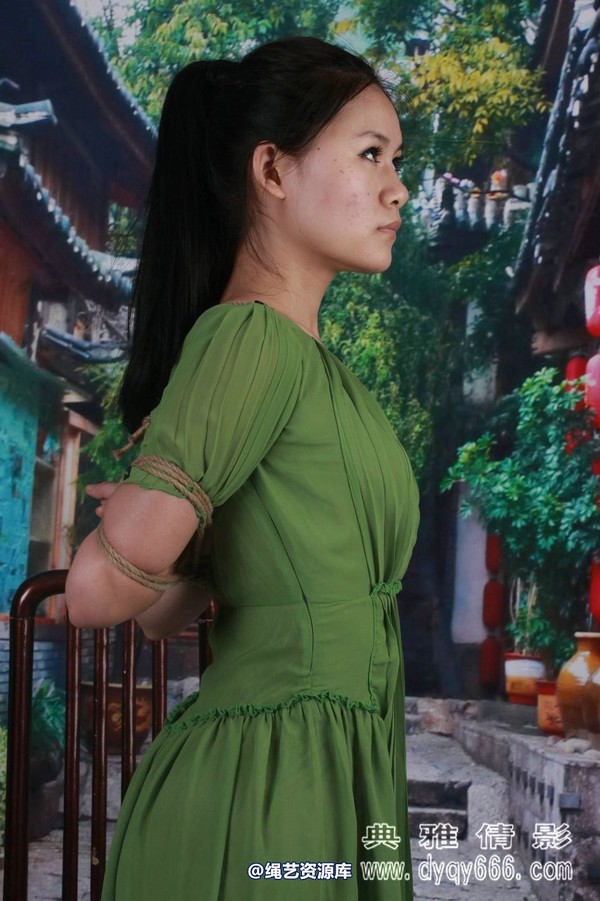 典雅倩影 - 285-绿裙伊娜 第 36 张图片