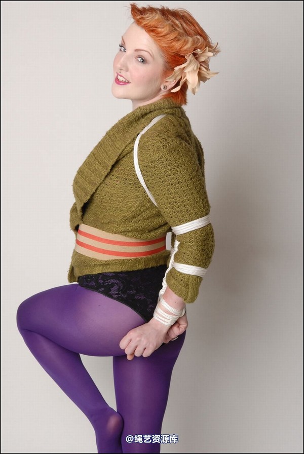 simplytied - RR in purple tights 第 6 张图片