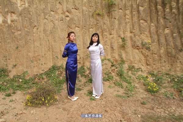 胜景山庄 - 091-白蓝旗袍交合 第 27 张图片