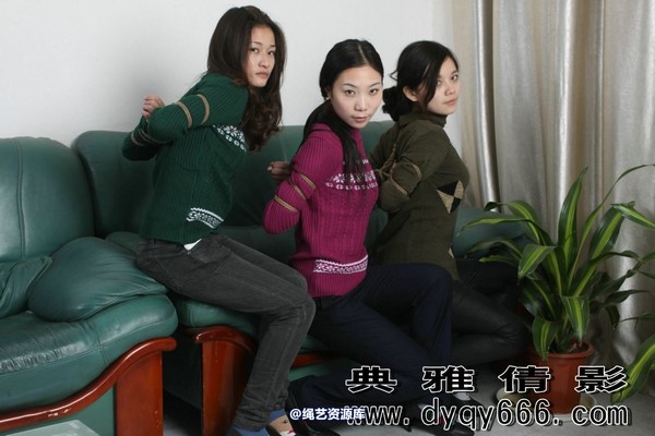 典雅倩影 - 229-三美女捆绑秀 第 104 张图片
