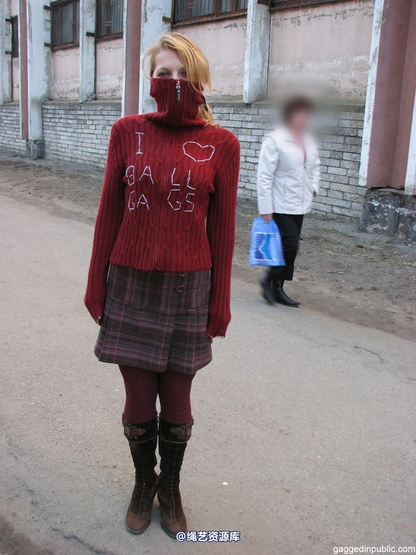 gaggedinpublic - gip010 第 6 张图片