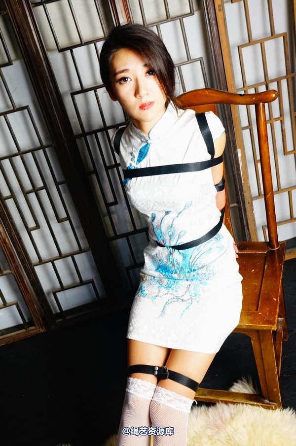 dk13美束馆 - 9.19-红袖白旗袍C-102P 第 6 张图片