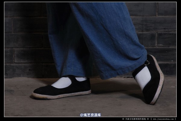 红豆的天空 - 红豆2010新作 经典怀旧蓝色斜布襟1 第 20 张图片