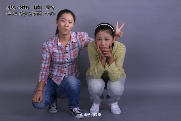 典雅倩影 - 059-两姐妹pk绳艺 第 13 张图片