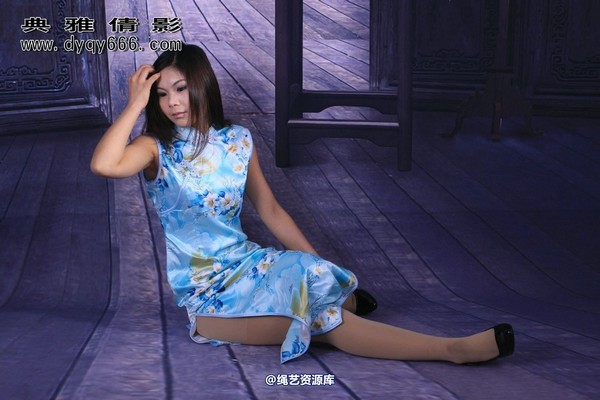 典雅倩影 - 054-新模有珍旗袍捆绑 第 147 张图片