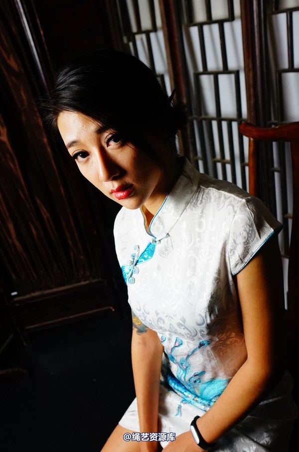 dk13美束馆 - 9.19-红袖白旗袍A-110P 第 32 张图片