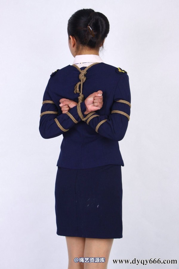 典雅倩影 - 418-紫红空姐服 第 43 张图片