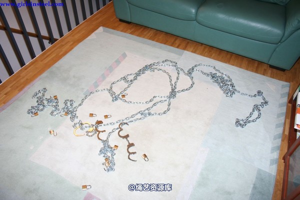girlsinsteel - Heavy chains and handcuffs 第 60 张图片