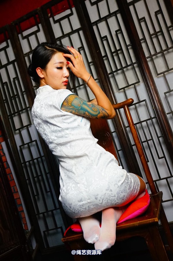 dk13美束馆 - 9.19-红袖白旗袍A-110P 第 105 张图片