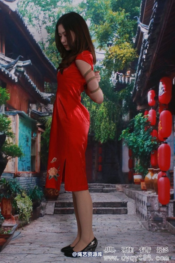 典雅倩影 - 247-雅卿红旗袍 第 76 张图片
