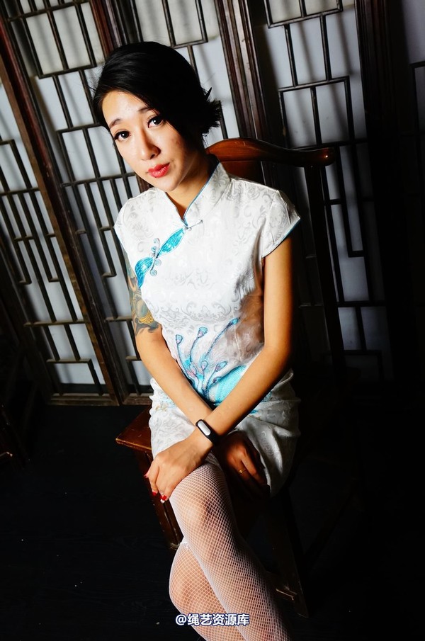 dk13美束馆 - 9.19-红袖白旗袍A-110P 第 25 张图片