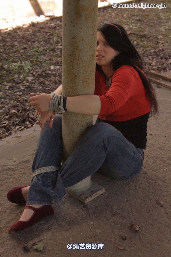 bound-neighbor-girl - Jasmin - Tied up in the ruins 5 第 9 张图片