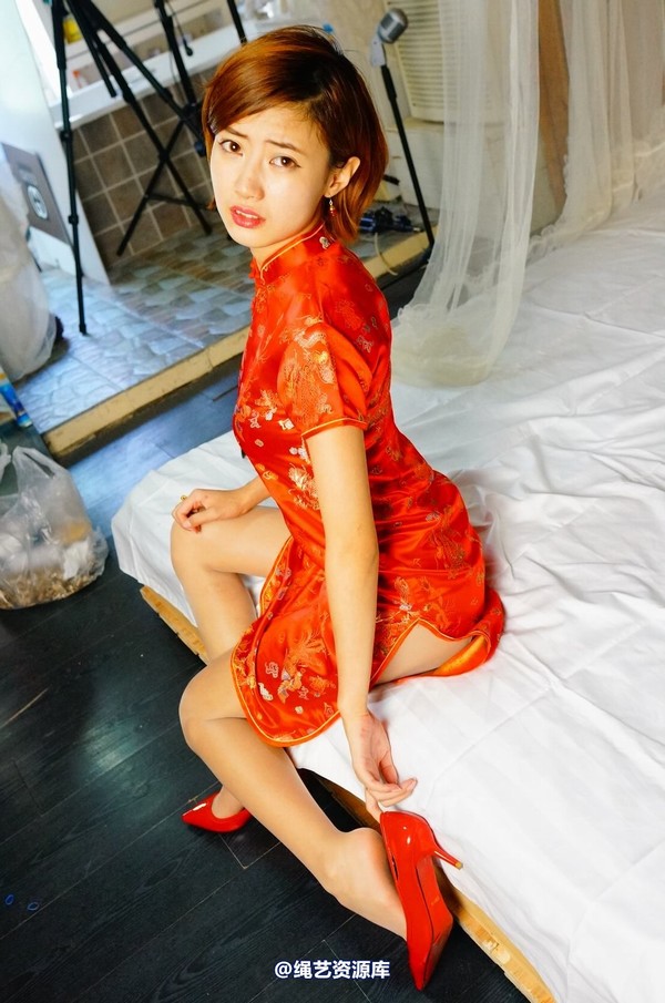dk13美束馆 - 9.13-小宝红旗袍-120P 第 61 张图片