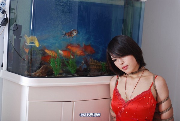 唯美之家 - 书兰-红礼服 第 6 张图片