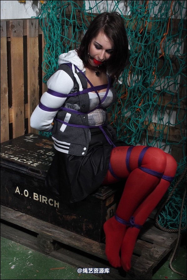 simplytied - Kat ball gagged 第 17 张图片