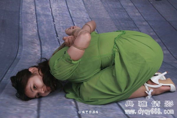 典雅倩影 - 296-友珍绿裙五花 第 108 张图片