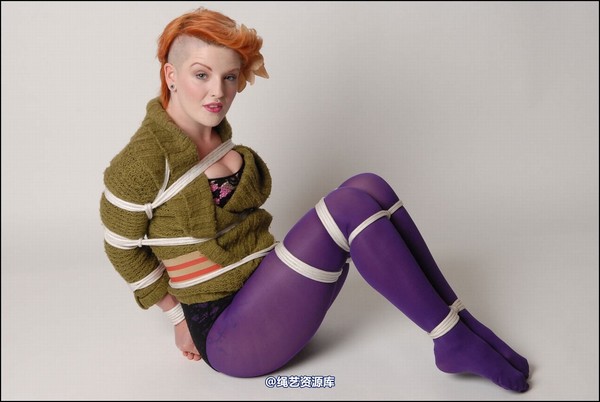 simplytied - RR in purple tights 第 25 张图片