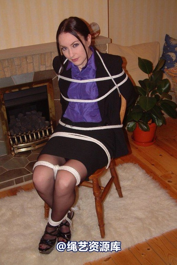 bondagebob - Jessica Chair tied tumble 1 第 1 张图片