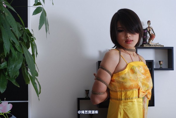 唯美之家 - 书兰-黄礼服 第 12 张图片