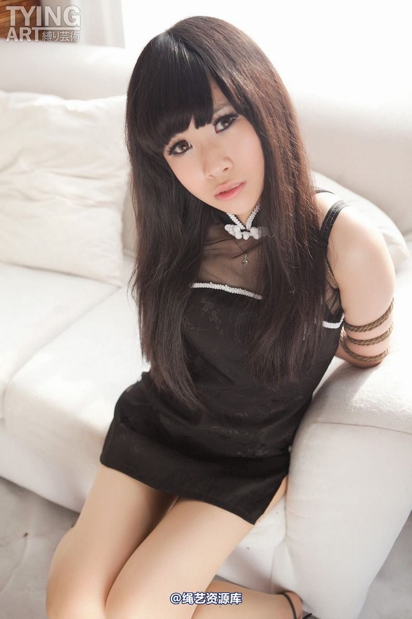 禁忌摄影 - No.097 Chinese Dress & Gag 1 - Yuko 第 10 张图片