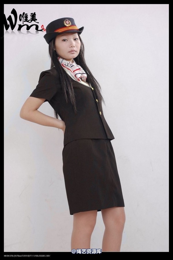 唯美之家 - 2009-6-15小双空姐服 第 23 张图片