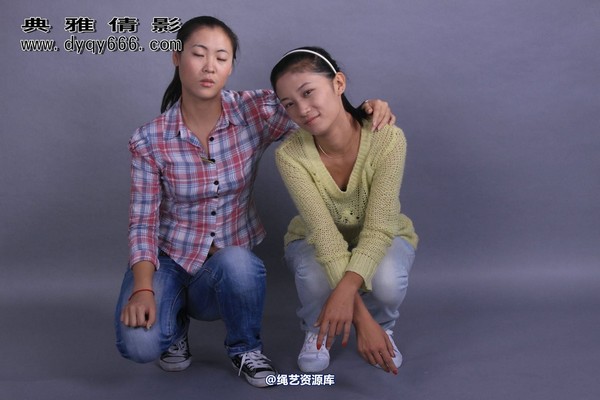 典雅倩影 - 059-两姐妹pk绳艺 第 10 张图片