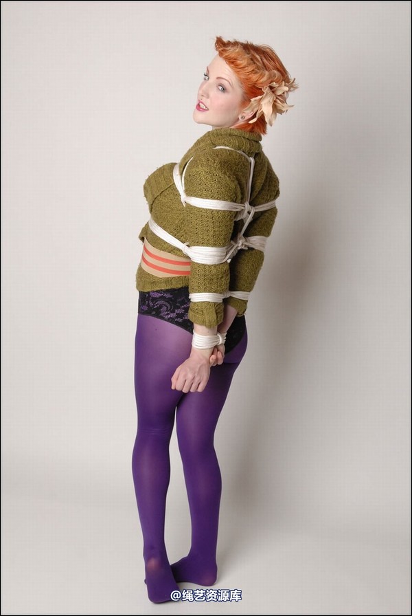simplytied - RR in purple tights 第 16 张图片