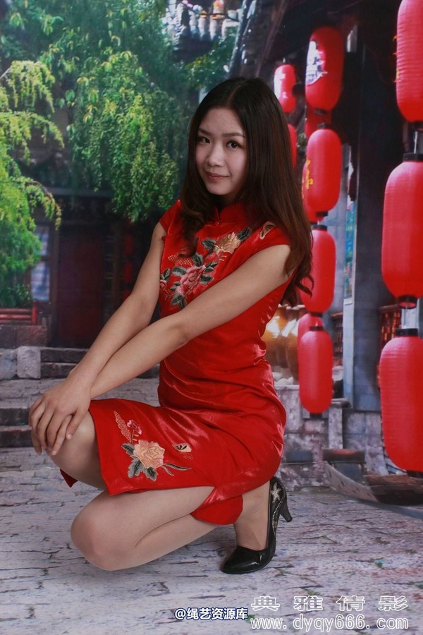 典雅倩影 - 247-雅卿红旗袍 第 31 张图片