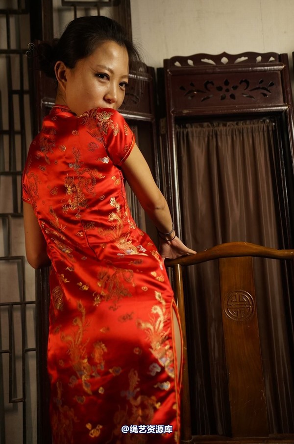 dk13美束馆 - 1.8-欢欢红旗袍b-120P 第 66 张图片