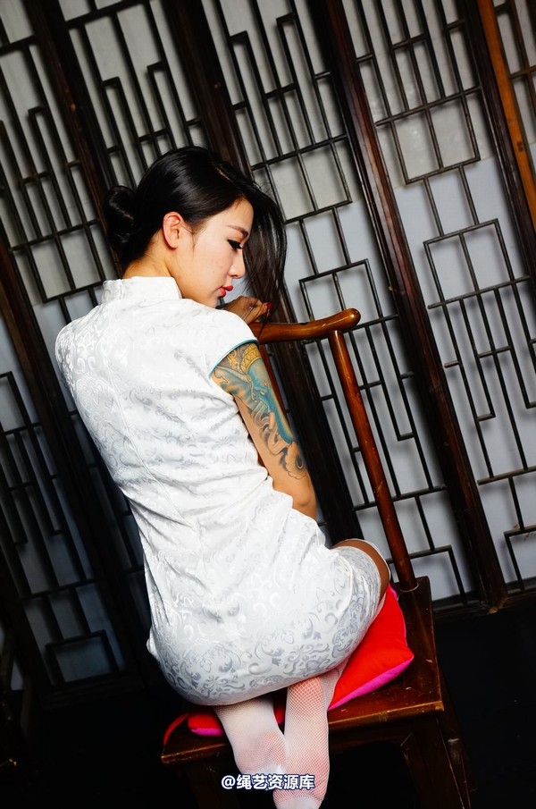 dk13美束馆 - 9.19-红袖白旗袍A-110P 第 97 张图片