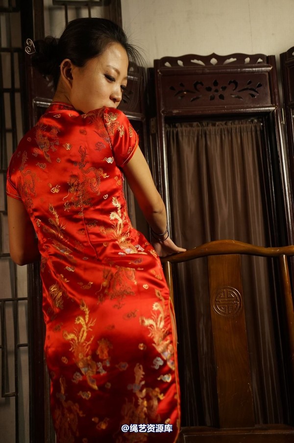 dk13美束馆 - 1.8-欢欢红旗袍b-120P 第 64 张图片