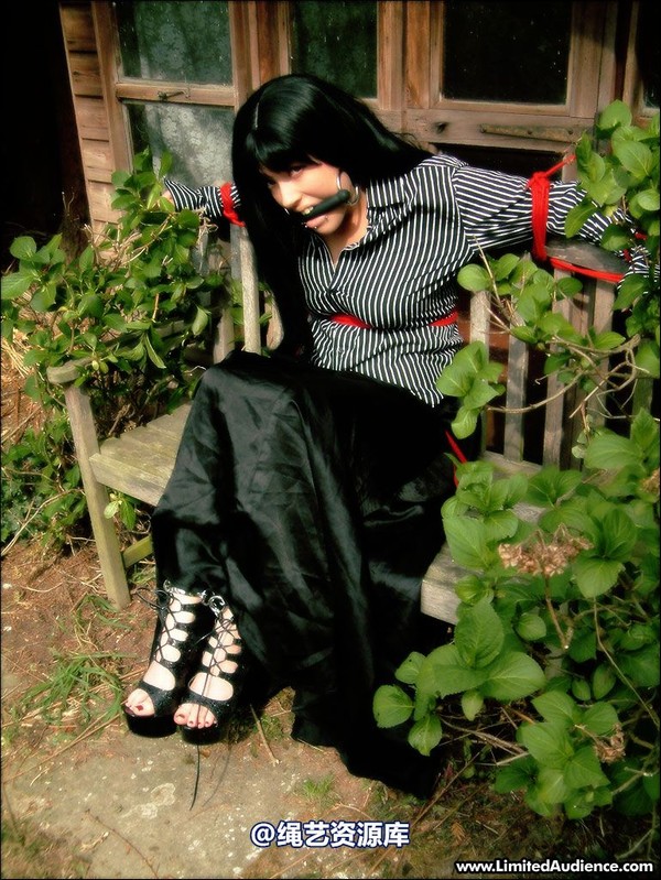 limitedaudience - 2007 nattsuko bitgagged and tied to bench 第 24 张图片