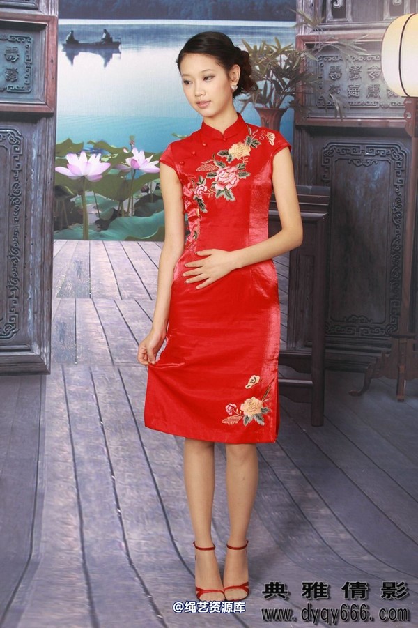 典雅倩影 - 196-曼青旗袍装 第 4 张图片