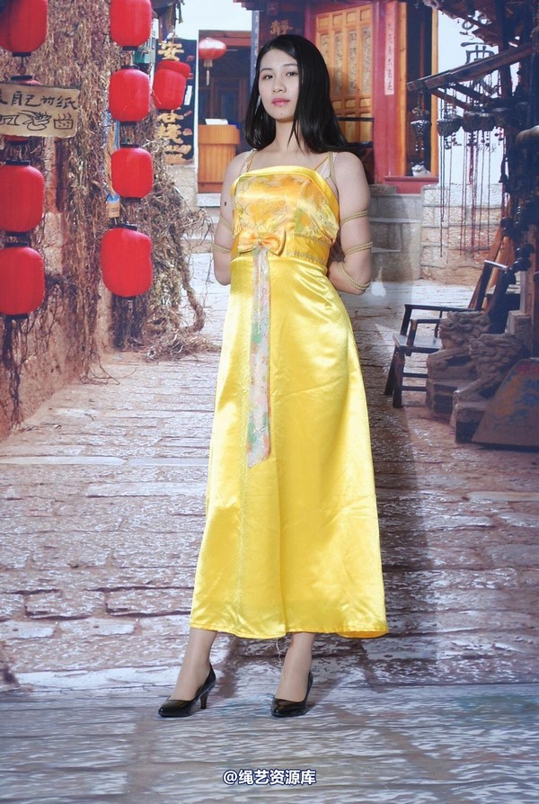 唯美之家 - 新模萧萧黄礼服 第 146 张图片