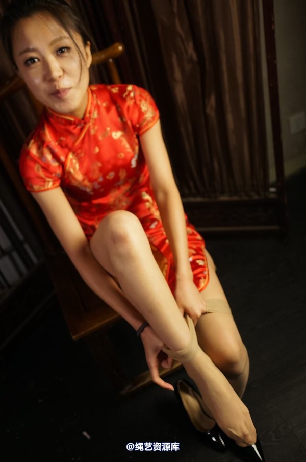 dk13美束馆 - 1.8-欢欢红旗袍-120P 第 54 张图片