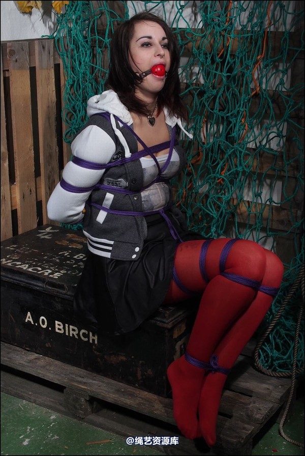 simplytied - Kat ball gagged 第 18 张图片