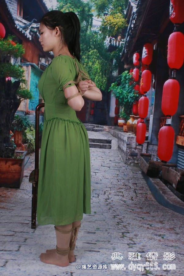 典雅倩影 - 285-绿裙伊娜 第 26 张图片