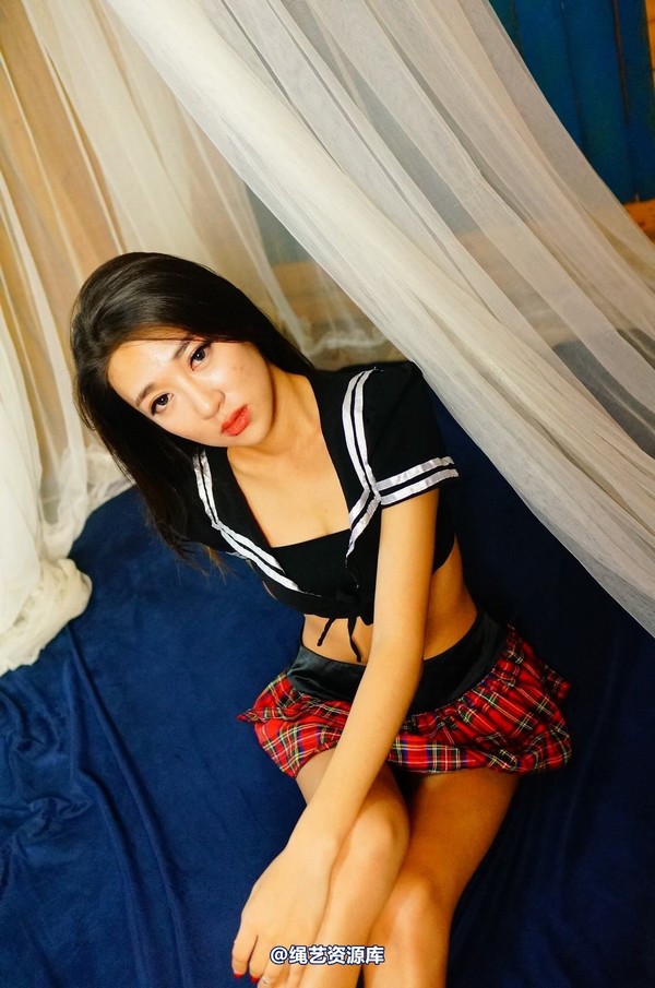 dk13美束馆 - 9.19-红袖黑水手服B-110P 第 39 张图片