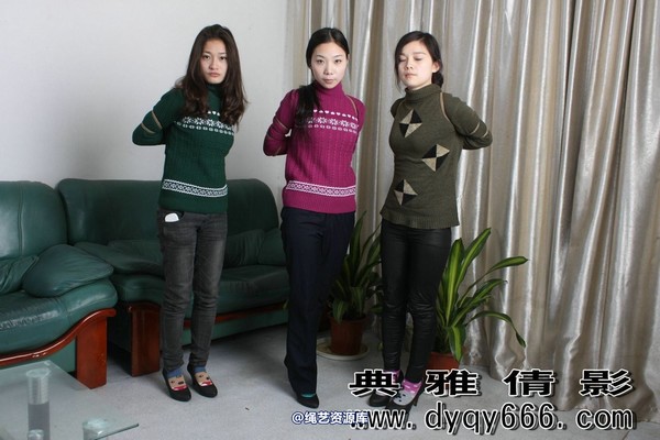 典雅倩影 - 229-三美女捆绑秀 第 43 张图片