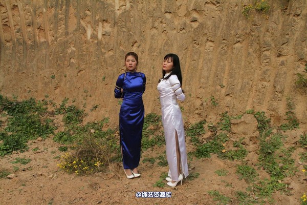 胜景山庄 - 091-白蓝旗袍交合 第 31 张图片