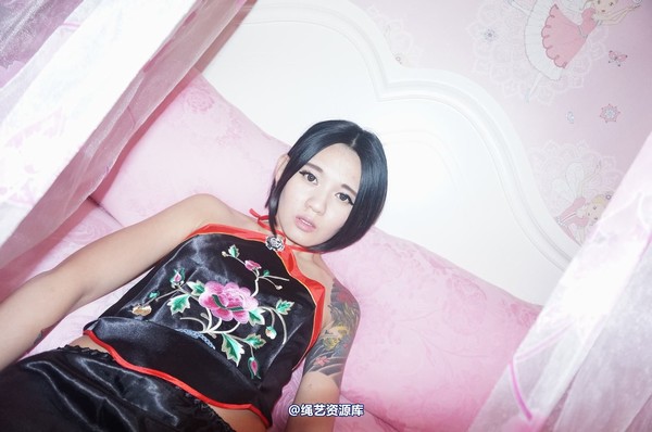 dk13美束馆 - 12.3-DJ黑肚兜-94P 第 24 张图片