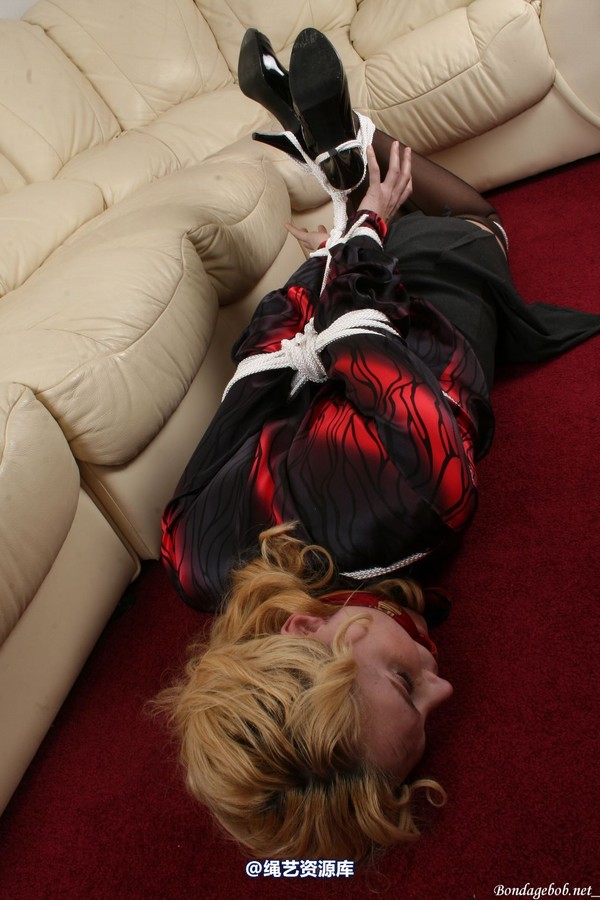 bondagebob - Ariel hogtie 第 9 张图片
