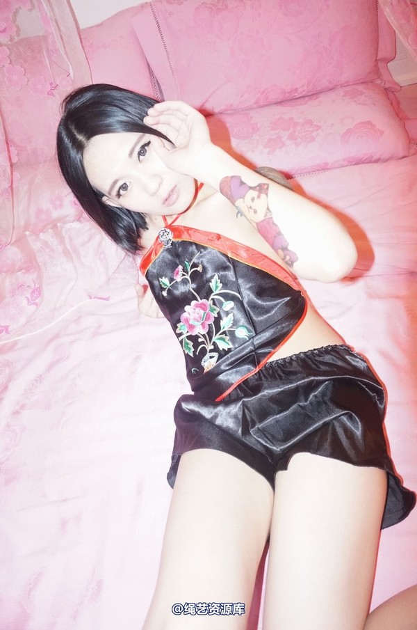 dk13美束馆 - 12.3-DJ黑肚兜-94P 第 12 张图片