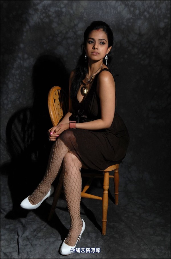 simplytied - Tan big net tights 第 3 张图片