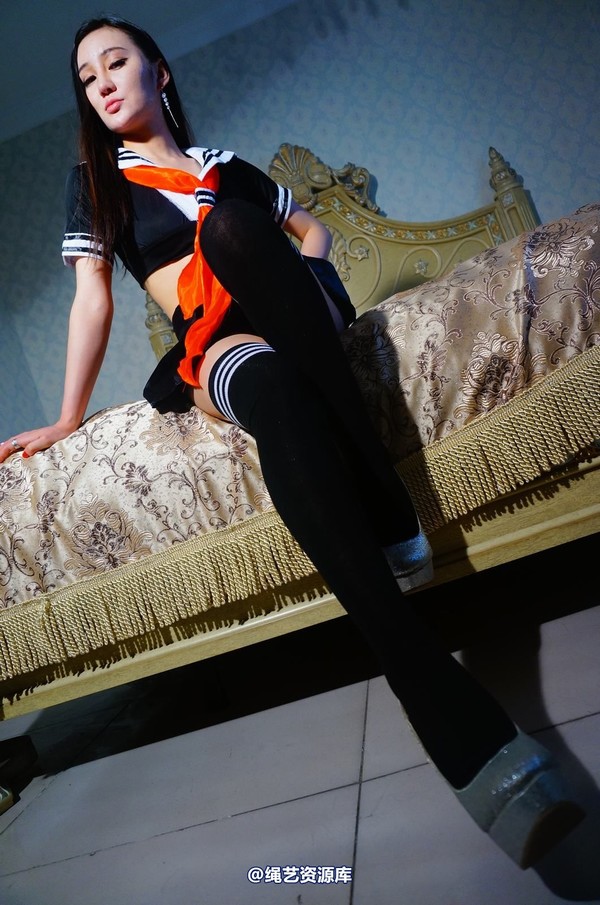 dk13美束馆 - 5.25-小溪黑色学生服2-120P 第 23 张图片