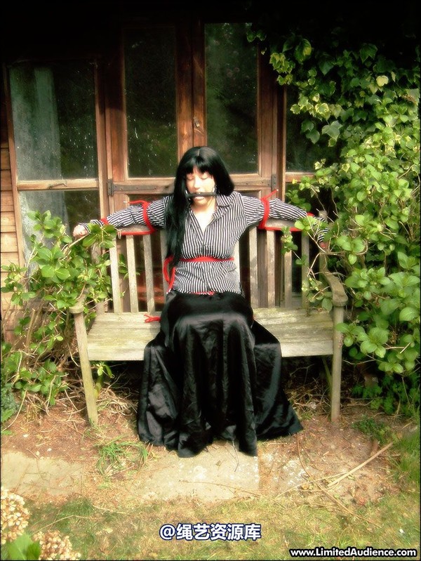 limitedaudience - 2007 nattsuko bitgagged and tied to bench 第 1 张图片