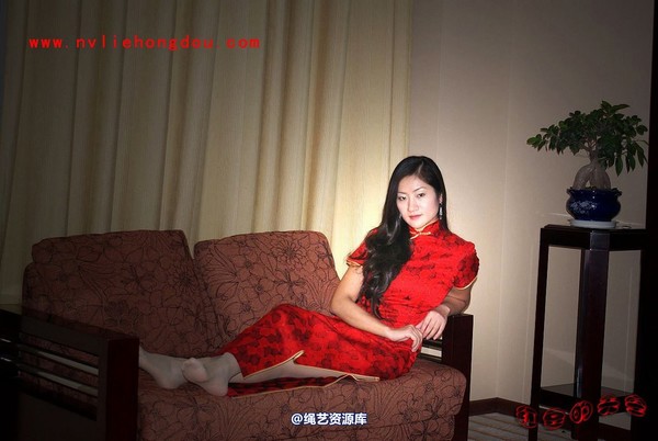 红豆的天空 - 09红豆旗袍装 孤寂的美 第 49 张图片