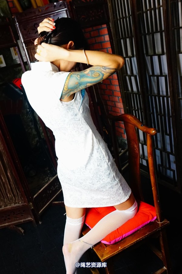 dk13美束馆 - 9.19-红袖白旗袍A-110P 第 88 张图片
